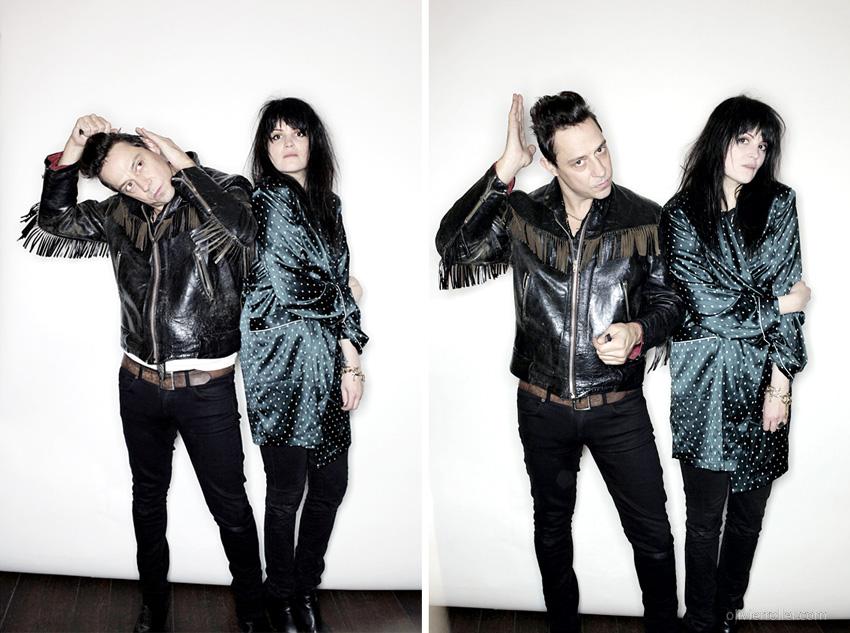 THE KILLS Jamie Hince et Alison Mosshart  © Olivier Roller